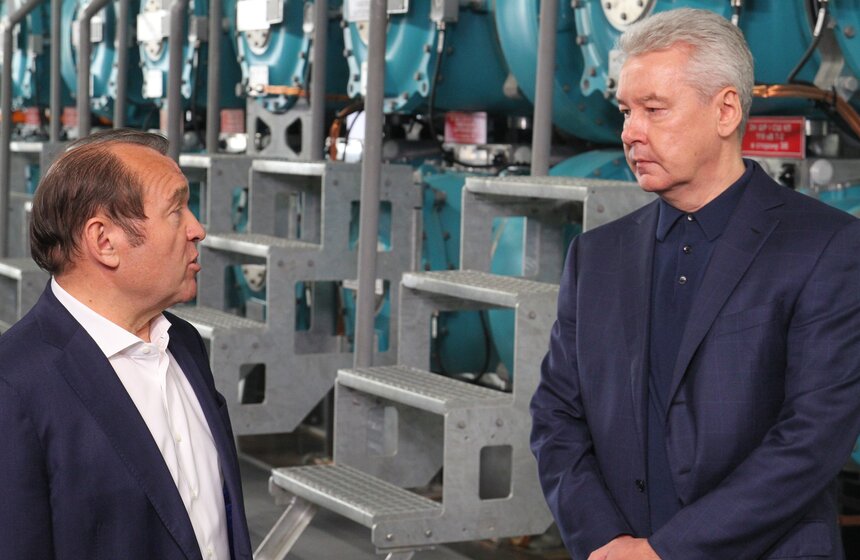 Сергей Собянин открыл электроподстанцию "Берсеневская" 8 фото