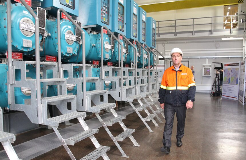 Сергей Собянин открыл электроподстанцию "Берсеневская" 10 фото