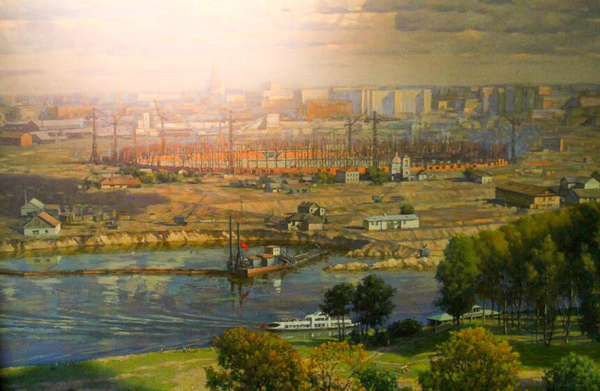 Выставка "Легендарные "Лужники" в Музее Москвы 8 фото