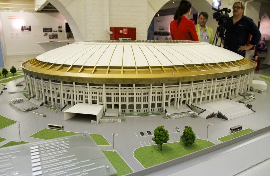 Выставка "Легендарные "Лужники" в Музее Москвы 7 фото