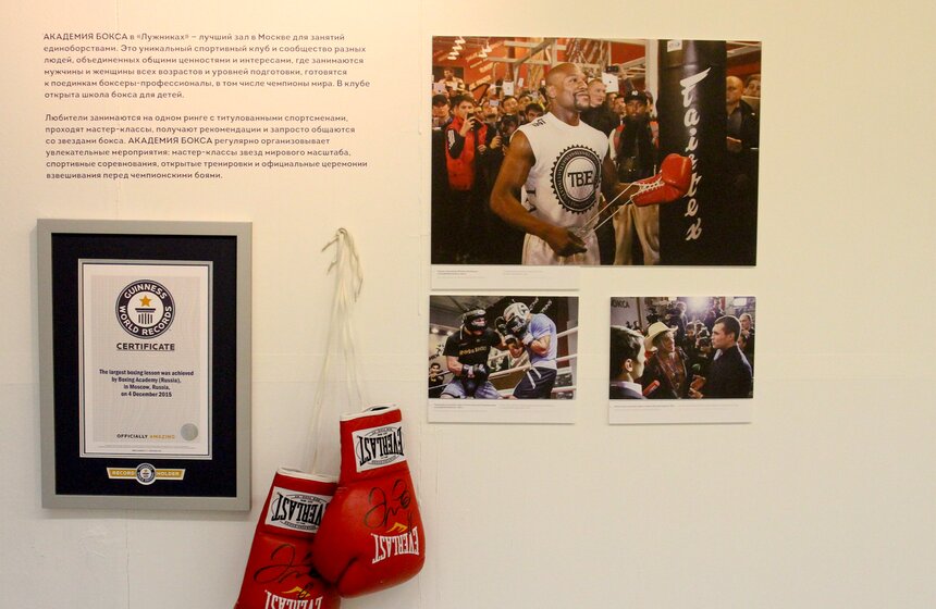 Выставка "Легендарные "Лужники" в Музее Москвы 10 фото