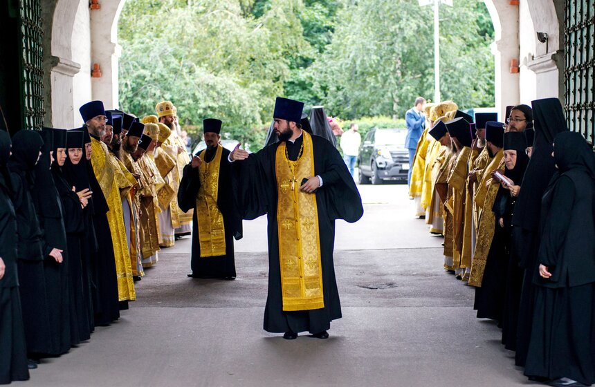Освящение храма святого Иоанна Предтечи в Новодевичьем монастыре 18 фото