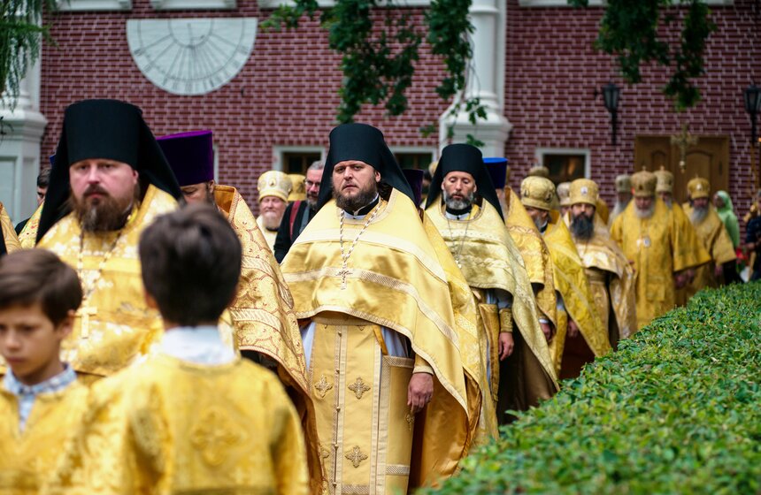 Освящение храма святого Иоанна Предтечи в Новодевичьем монастыре 19 фото