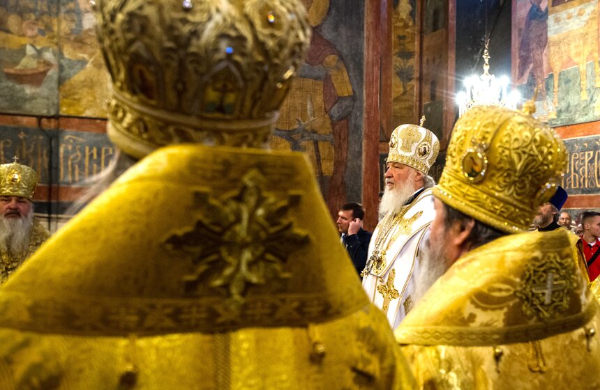 Освящение храма святого Иоанна Предтечи в Новодевичьем монастыре 22 фото