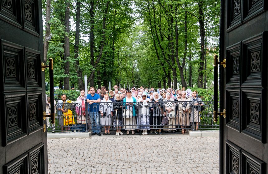 Освящение храма святого Иоанна Предтечи в Новодевичьем монастыре 6 фото