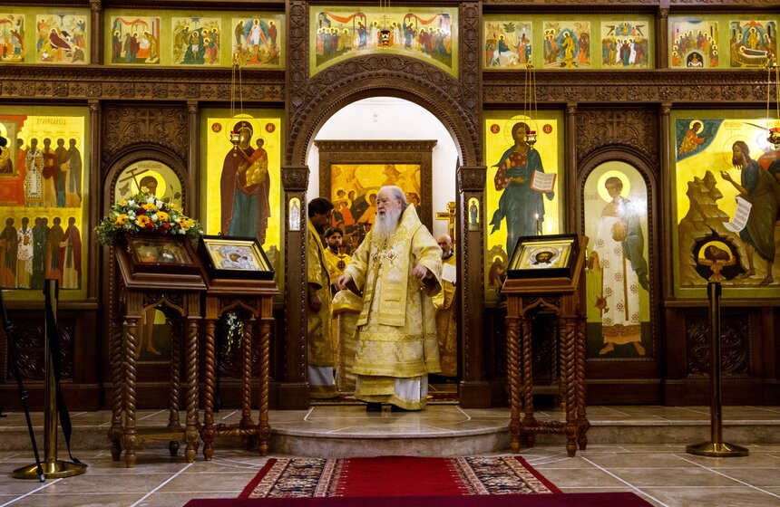 Освящение храма святого Иоанна Предтечи в Новодевичьем монастыре 5 фото