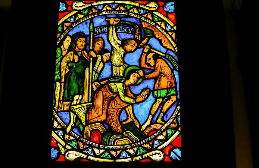 Выставка западноевропейских витражей в галерее JART 11 фото