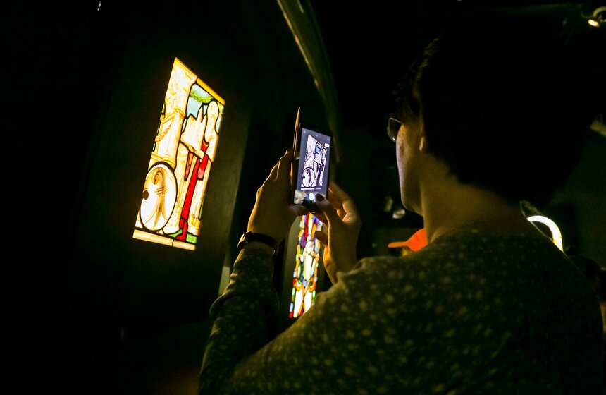 Выставка западноевропейских витражей в галерее JART 12 фото