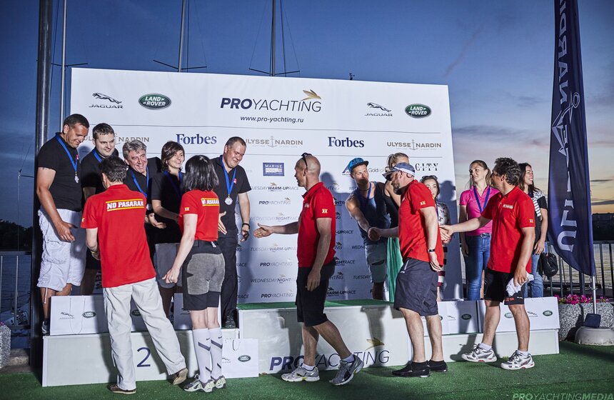 "Москва 24" поучаствовала в регате Tuesday Warm-Up Race 2016 27 фото