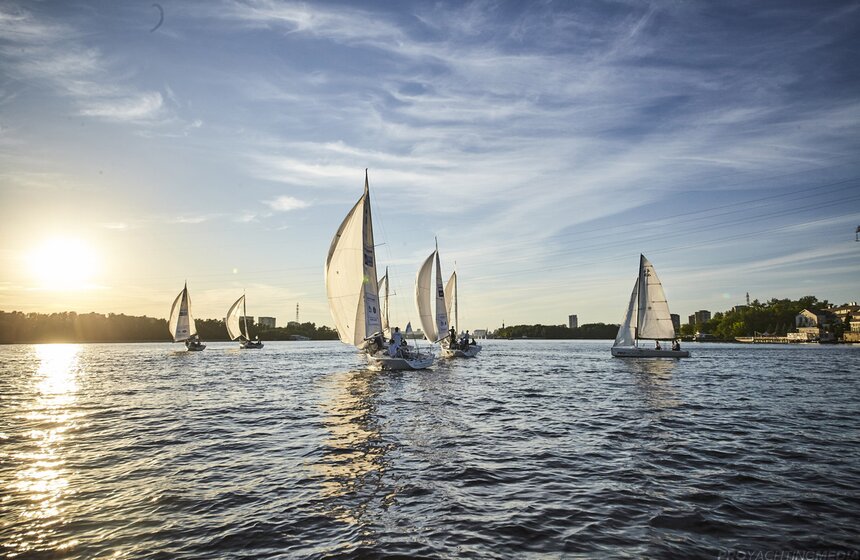 "Москва 24" поучаствовала в регате Tuesday Warm-Up Race 2016 25 фото