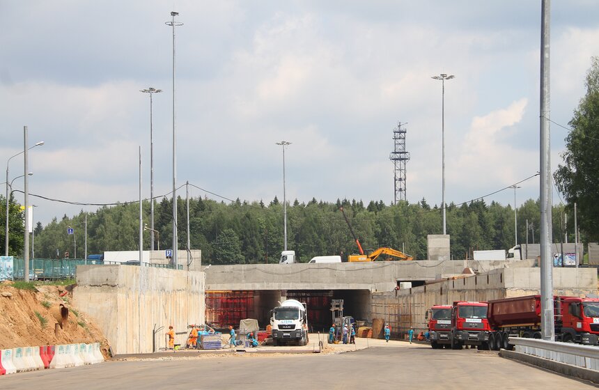 Развязку на въезде в Зеленоград откроют осенью 2016 года 4 фото