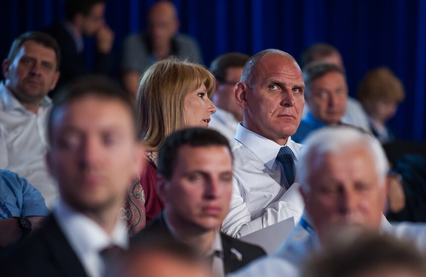 В Москве прошел съезд политической партии "Единая Россия" 18 фото