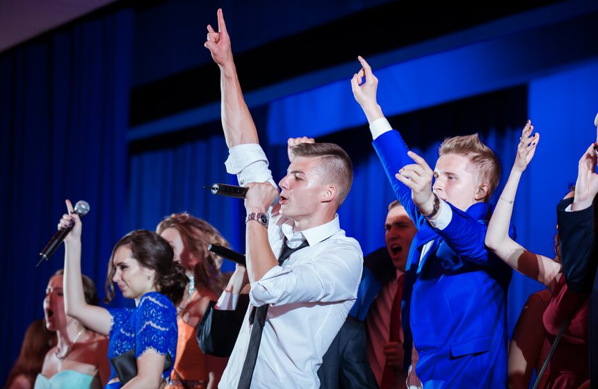 Выпускной московских школьников 14 фото