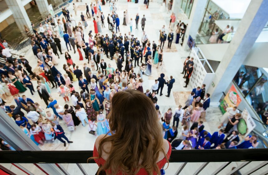 Выпускной московских школьников 10 фото