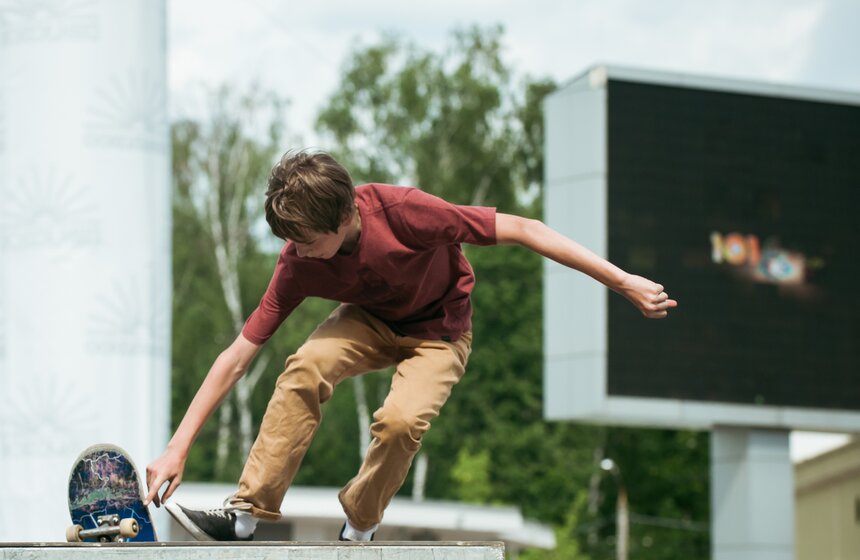 В парке Сокольники прошел День молодежи 17 фото