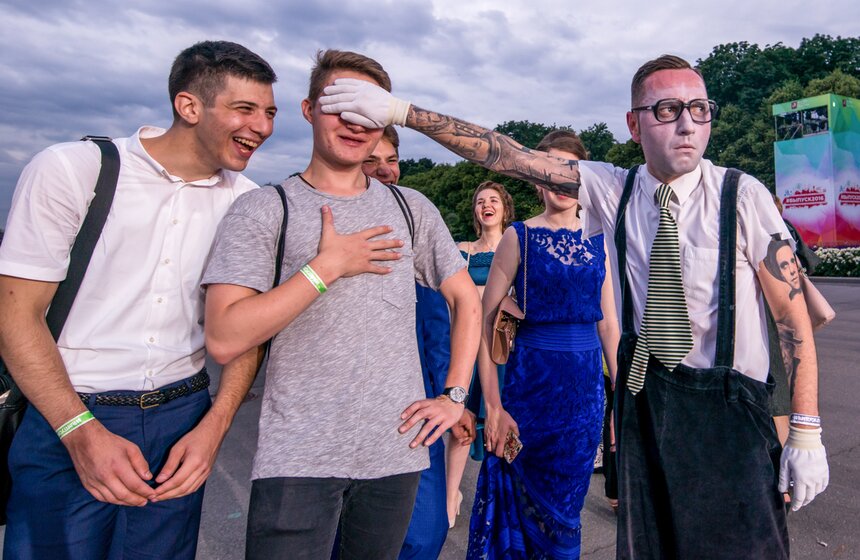 Как прошел "Московский выпускной – 2016" 9 фото