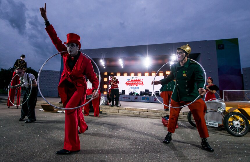 Как прошел "Московский выпускной – 2016" 8 фото