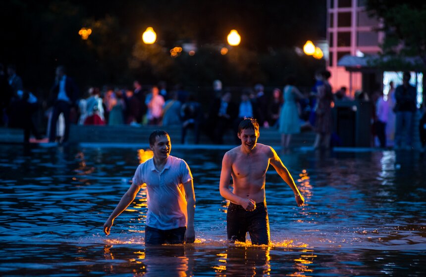 Как прошел "Московский выпускной – 2016" 34 фото