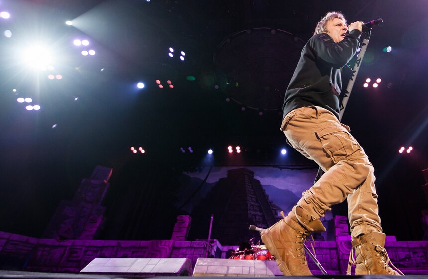 Концерт Iron Maiden в "Олимпийском" 12 фото