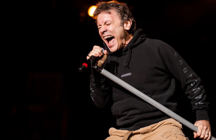 Концерт Iron Maiden в "Олимпийском" 11 фото