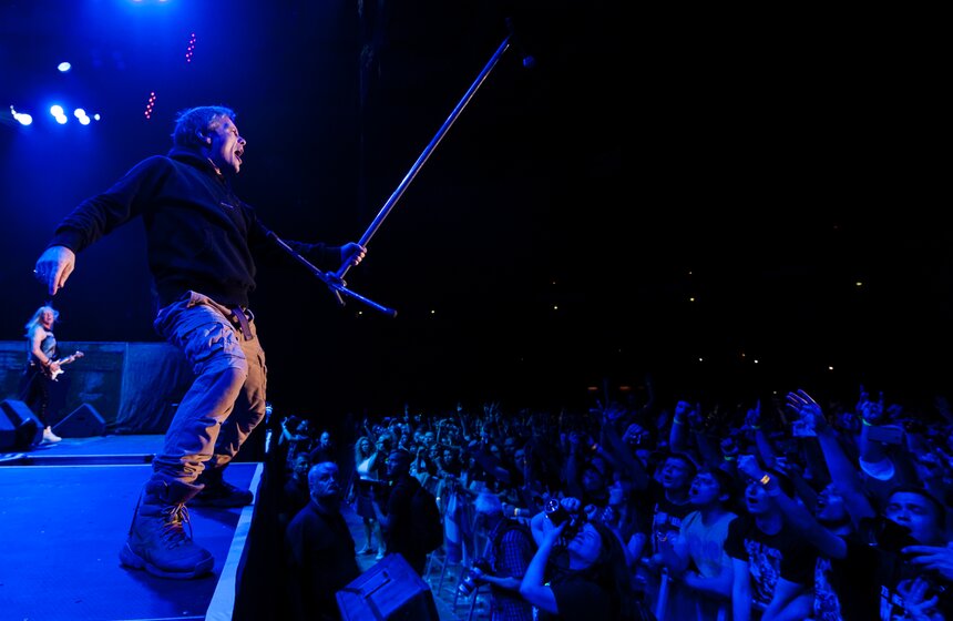 Концерт Iron Maiden в "Олимпийском" 21 фото