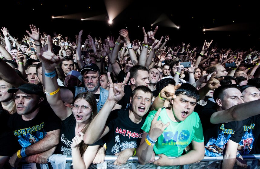 Концерт Iron Maiden в "Олимпийском" 10 фото