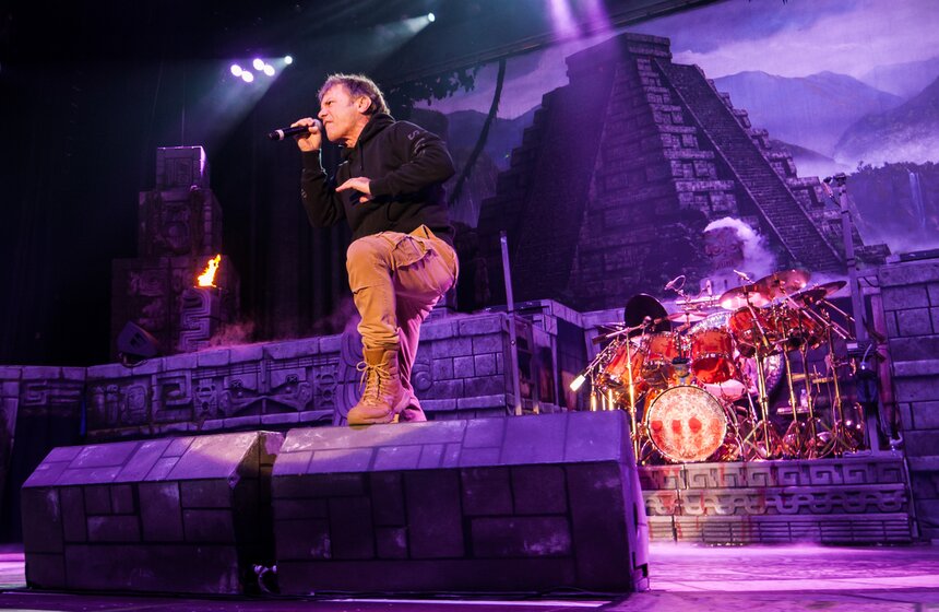 Концерт Iron Maiden в "Олимпийском" 9 фото