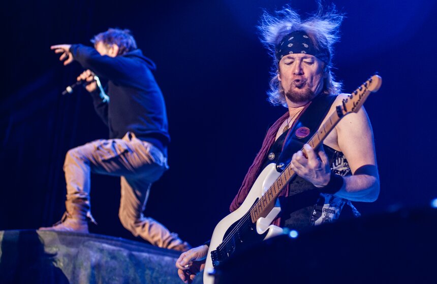 Концерт Iron Maiden в "Олимпийском" 3 фото