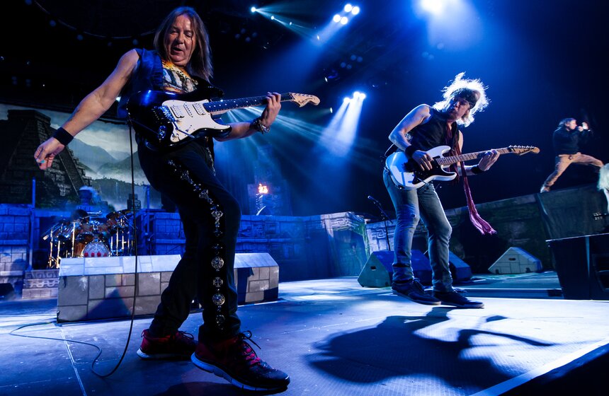 Концерт Iron Maiden в "Олимпийском" 6 фото