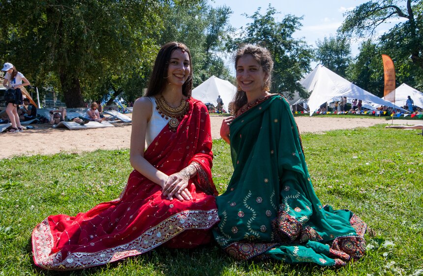 Международный день йоги в парке искусств МУЗЕОН 26 фото