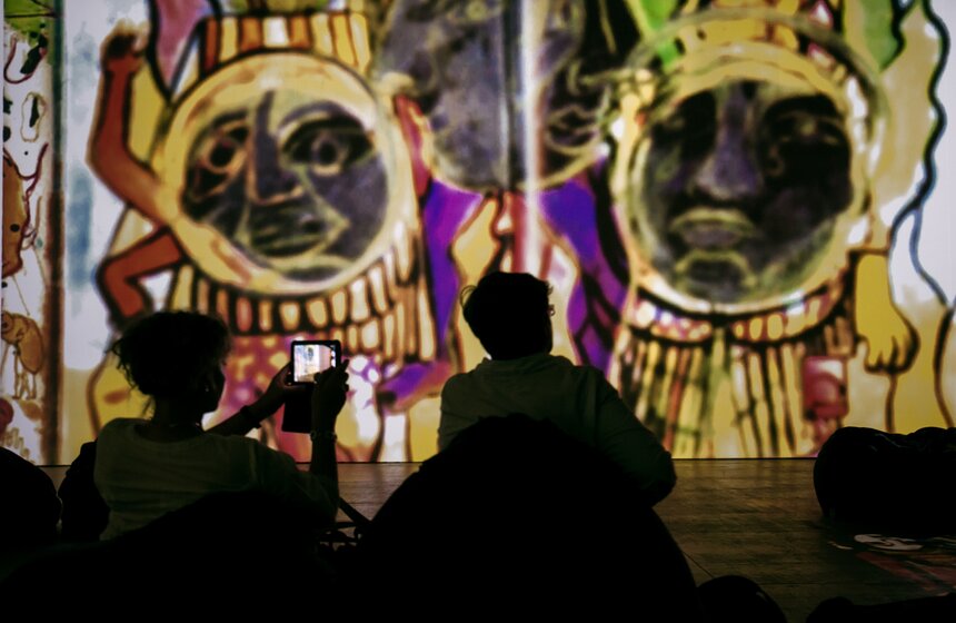 Выставка "Фрида Кало. Ожившие полотна" 11 фото