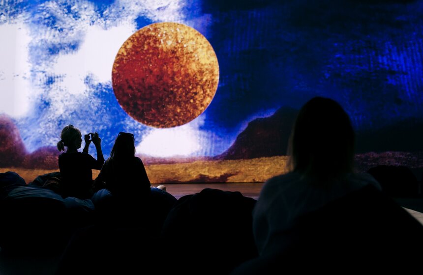 Выставка "Фрида Кало. Ожившие полотна" 16 фото