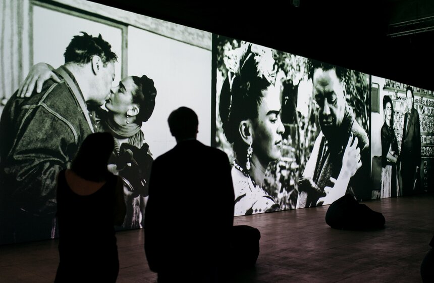 Выставка "Фрида Кало. Ожившие полотна" 5 фото