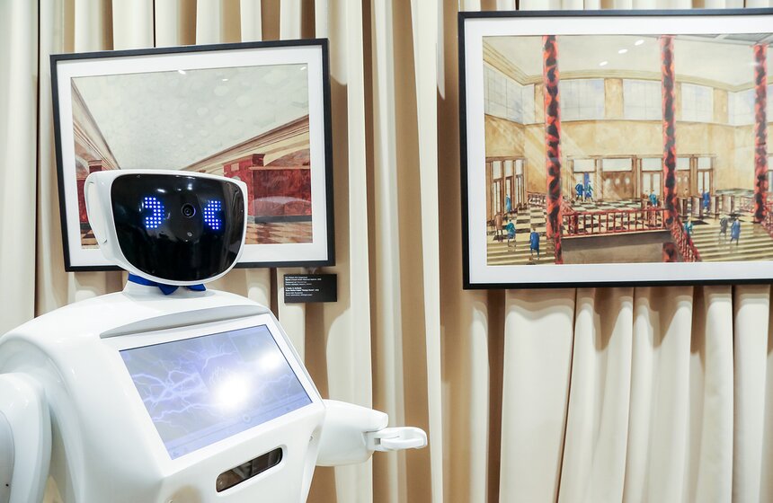 Экскурсия с участием робота-экскурсовода в Музее архитектуры 4 фото