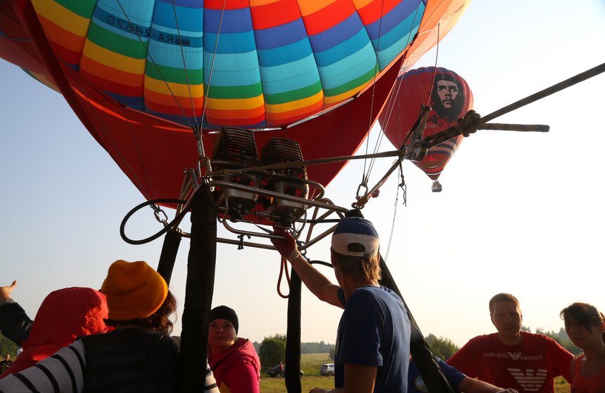 Фестиваль воздухоплавателей "Золотое кольцо России" 15 фото