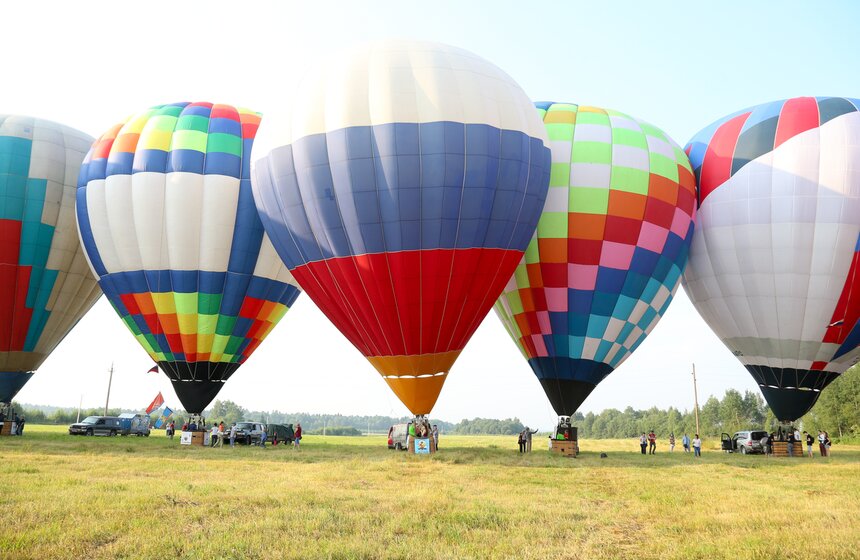 Фестиваль воздухоплавателей "Золотое кольцо России" 14 фото