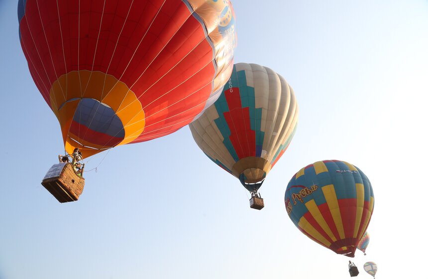 Фестиваль воздухоплавателей "Золотое кольцо России" 18 фото