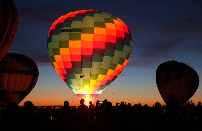 Фестиваль воздухоплавателей "Золотое кольцо России" 24 фото