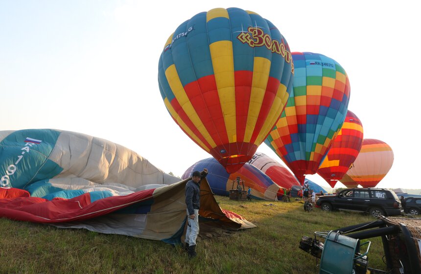 Фестиваль воздухоплавателей "Золотое кольцо России" 9 фото