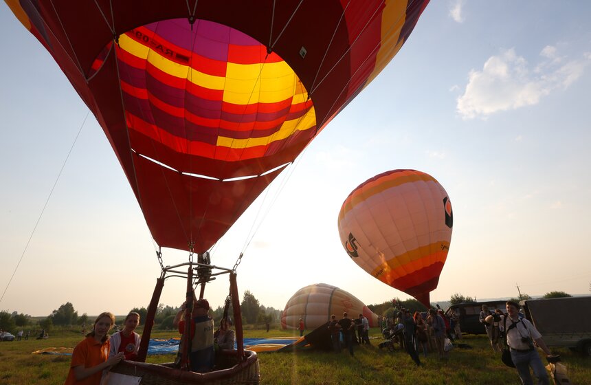 Фестиваль воздухоплавателей "Золотое кольцо России" 7 фото