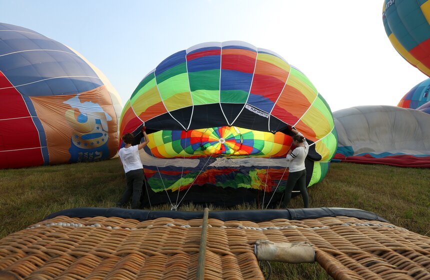 Фестиваль воздухоплавателей "Золотое кольцо России" 10 фото