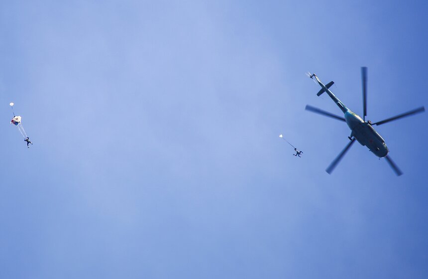 Чемпионат мира по парашютному спорту в парке "Патриот" 25 фото