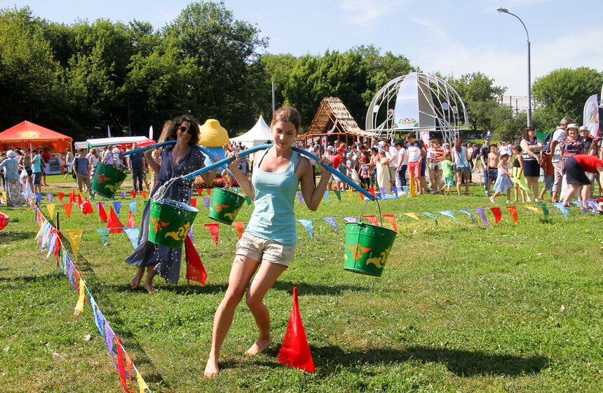 Праздник Сабантуй в парке "Коломенское" 24 фото