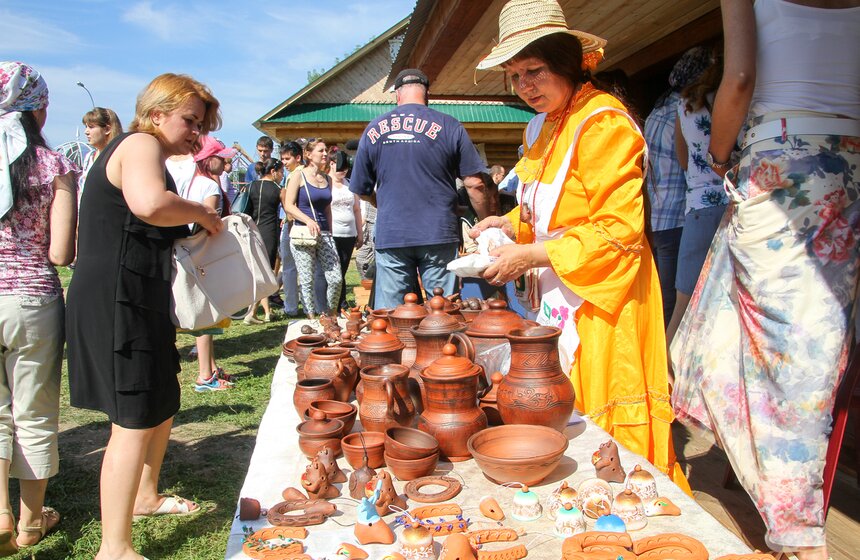 Праздник Сабантуй в парке "Коломенское" 22 фото