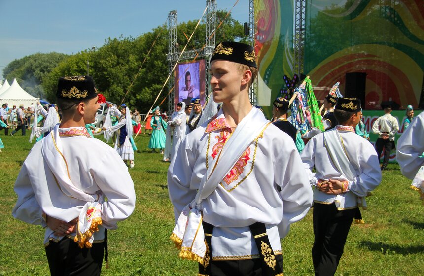 Праздник Сабантуй в парке "Коломенское" 10 фото
