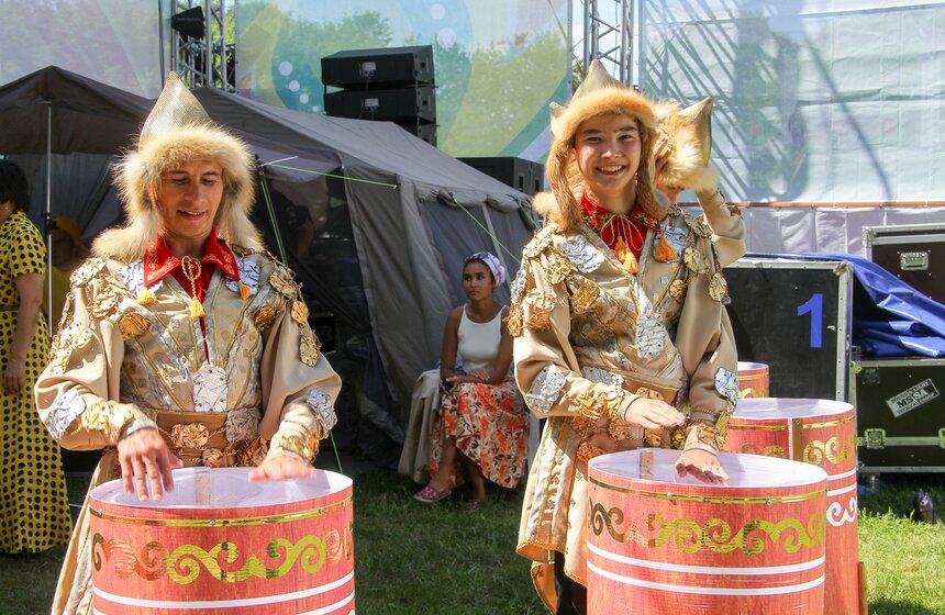 Праздник Сабантуй в парке "Коломенское" 12 фото
