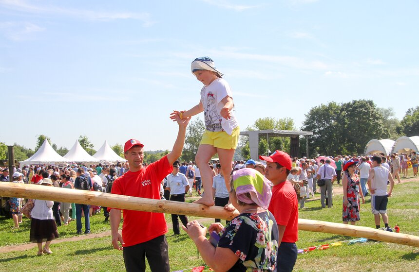 Праздник Сабантуй в парке "Коломенское" 17 фото