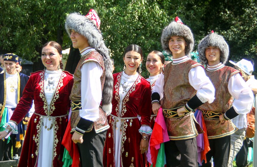 Праздник Сабантуй в парке "Коломенское" 4 фото