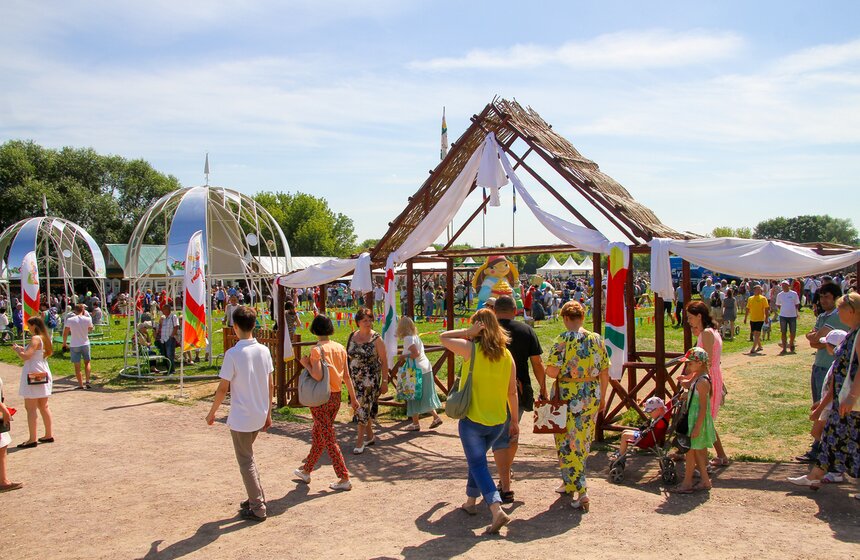 Праздник Сабантуй в парке "Коломенское" 1 фото