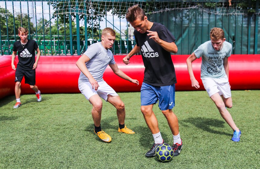 В "Лужниках" прошел "День спорта" 7 фото